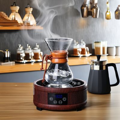 Προσαρμοσμένο λογότυπο Διπλό τοίχωμα Borosilicate γυαλί καφετιέρα για ασυνήθιστη ανθεκτικότητα στη θερμότητα