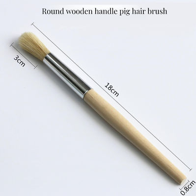 Σπίτι Κουζίνα Ξύλινη μηχανή καφέ Καθαριστική βούρτσα με μακρύ λαβή και μετρητή κουτάλι