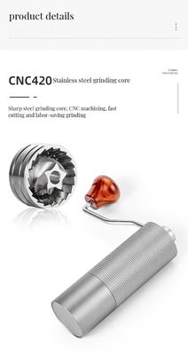 Σπίτι Εφοδιασμοί κουζίνας Μεγάλης χωρητικότητας χειροκίνητος αλεξίπτωτος καφέ για χειροκίνητη αλεξίπτωση