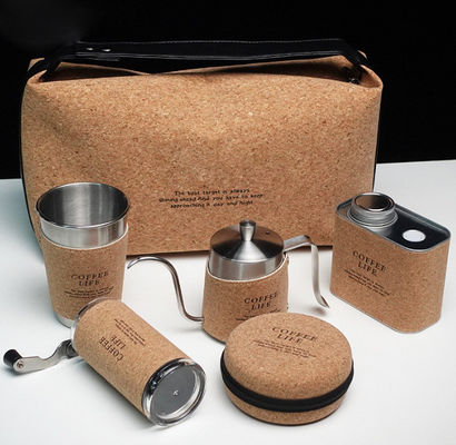 Σύγχρονη πολυτελή σχεδίαση στυλ οικιακό φορητό τριβέλι καφέ χειροκίνητο τριβή δώρα σετ