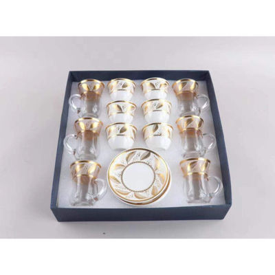 Europe Design Style Προσαρμοσμένα γυάλινα φλιτζάνια καφέ με λαβή από βιώσιμο υλικό