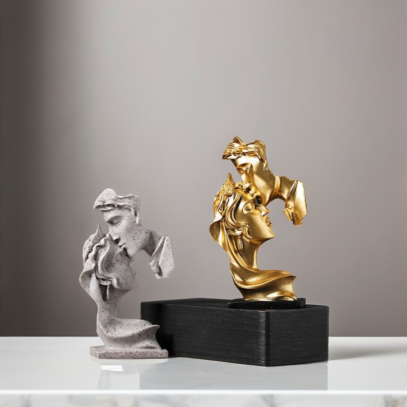 Σύγχρονη τέχνη Αρχαίο στυλ Οικιακή διακόσμηση Περιβαλλοντικά φιλική Το άγαλμα του Σκεπτόμενου Χαρίσματα από μπαμπού