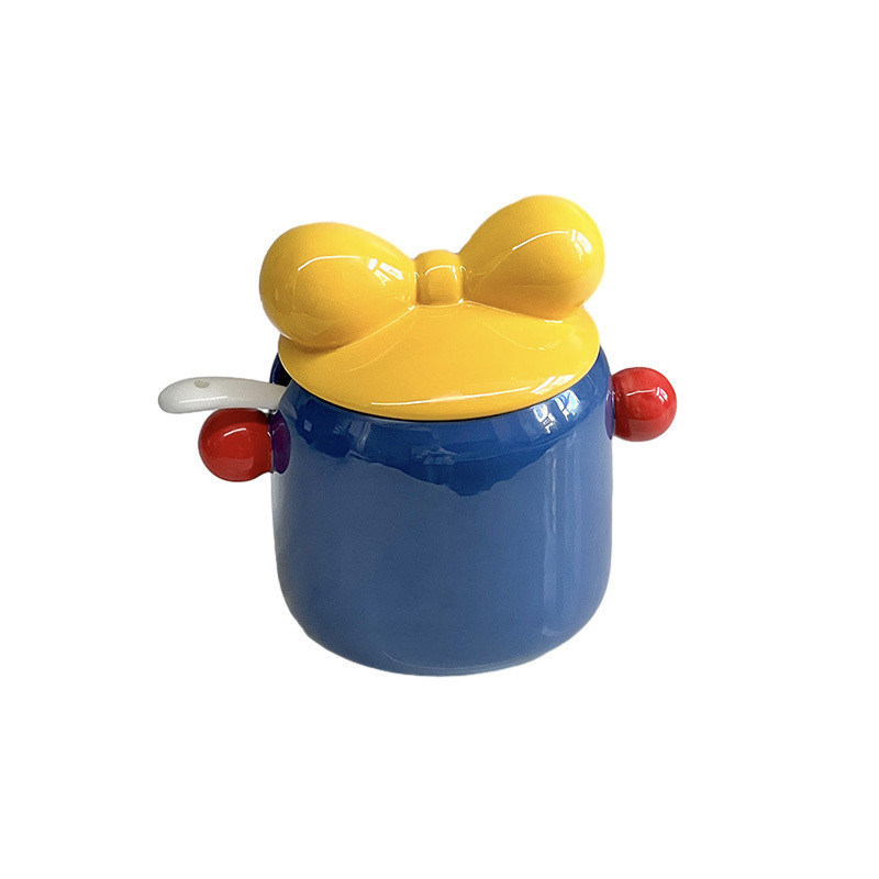 Κεραμικό κουτί καρυκευμάτων Κουζίνα Κουζίνα για ζάχαρη Κισκότ τσάι