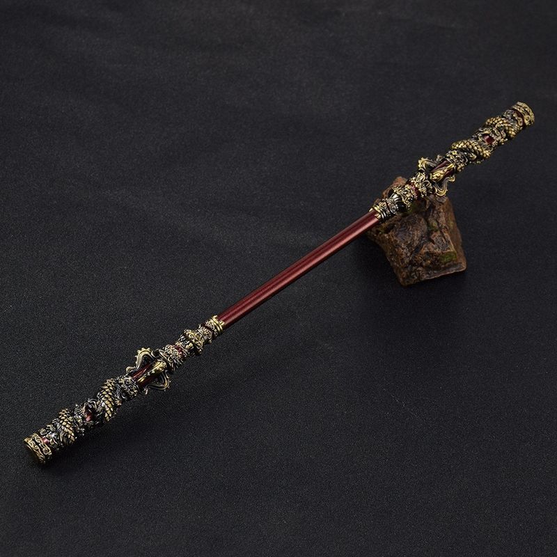 35CM Full Metal Monkey King Ruyi Golden Hoop για μαύρο μύθο Wukong συλλεκτικά παιχνίδια