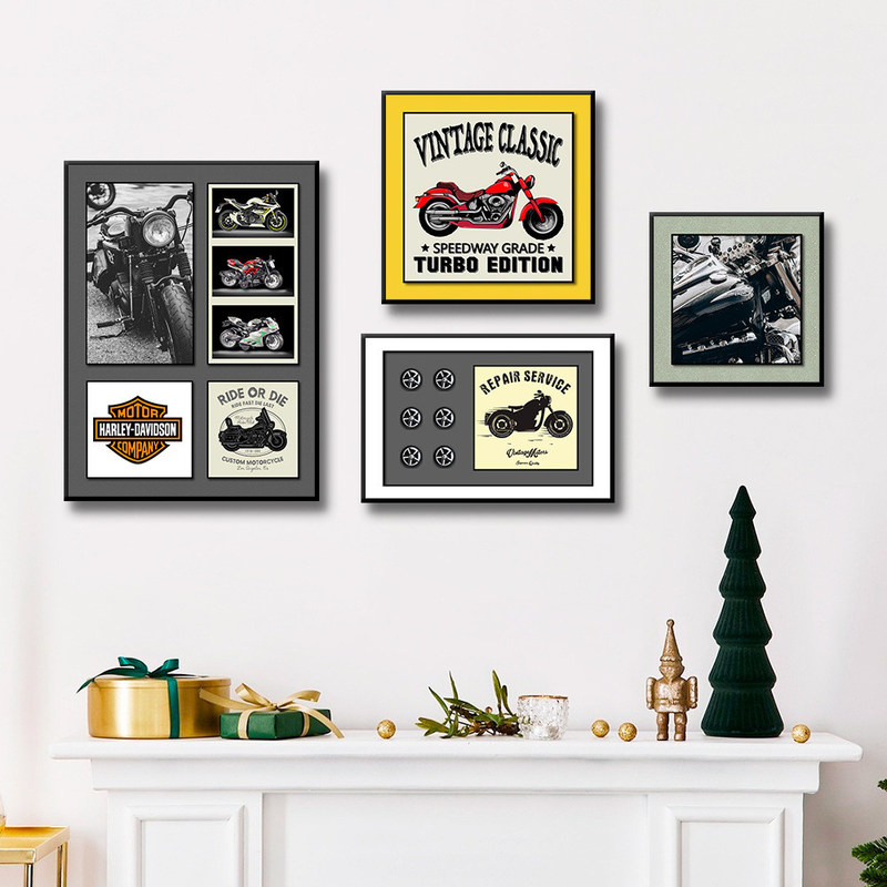 Σύγχρονο σχέδιο Τριδιάστατο πραγματικό αντικείμενο Διακοσμητική ζωγραφική για το παιδικό υπνοδωμάτιο