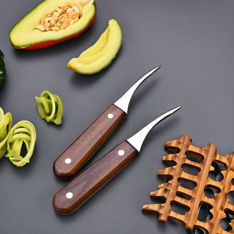 Ατσάλινο απολέπιση γαρίδας με μαχαίρι κοιλιάς ψαριών Εξευγενισμένο εργαλείο επεξεργασίας θαλασσινών