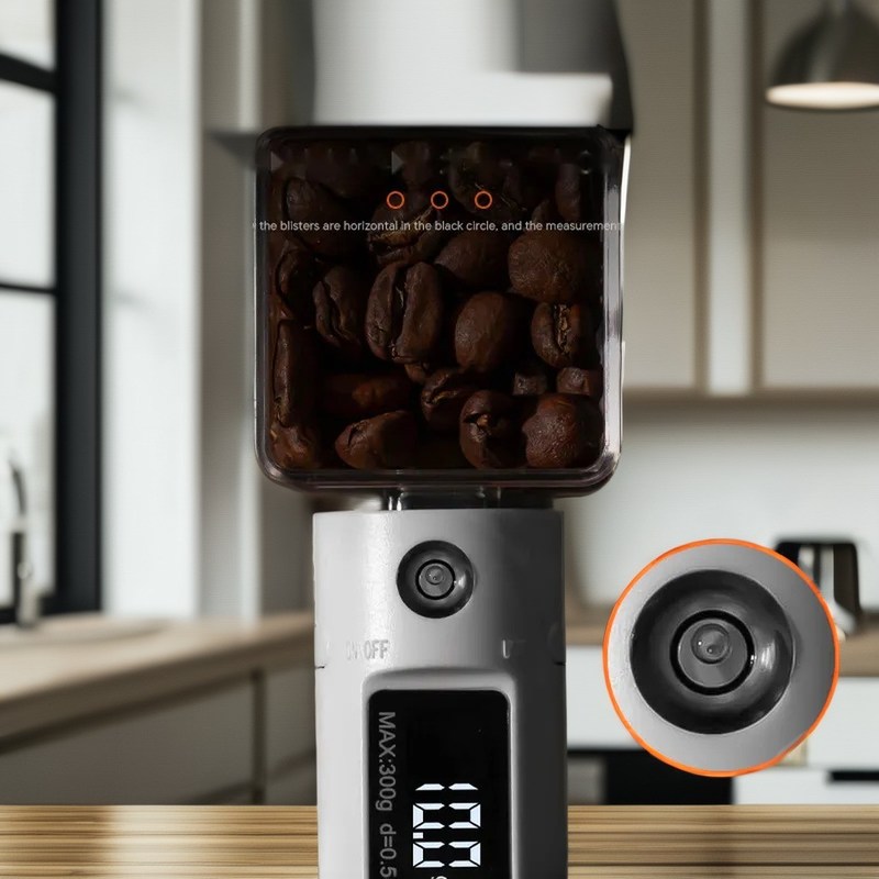 Ηλεκτρονική κλίμακα κουταλιού με αποθεματισμένο χαρακτηριστικό Καφέ γάλα αφρό αφρώδης μίξερ περιλαμβάνεται