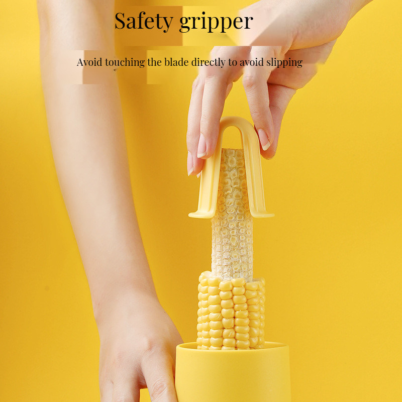 Χειροποίητο Τεμαχιστή λαχανικών Ατσάλι από ανοξείδωτο χάλυβα Τεμαχιστής καλαμποκιού Τεμαχιστής για το φαγητό του μωρού