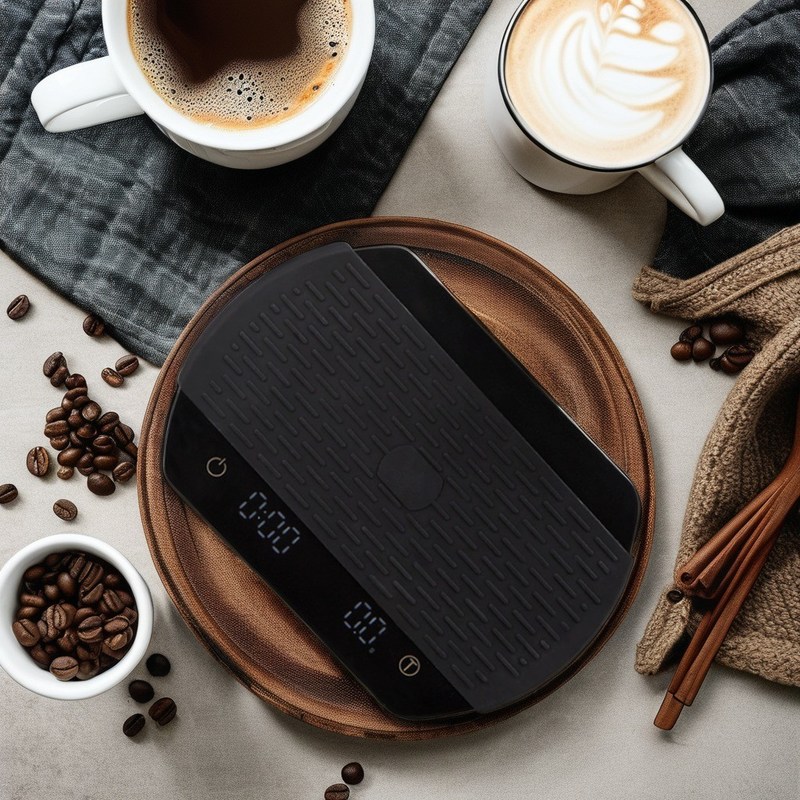 Μίνι Ψηφιακή Κλίμακα Σιλικόνη Pad Καφέ Τσάι Εργαλείο USB Ηλεκτρονικό Αδιάβροχο 3kg/0.1g