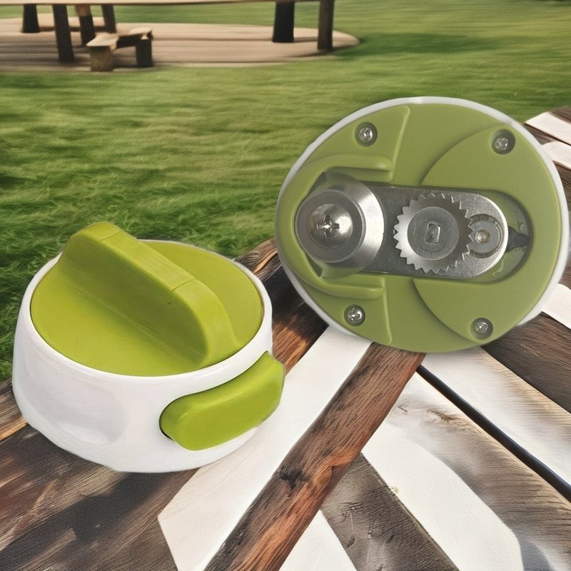 Ανθεκτικός ανοιχτήρας από ανοξείδωτο χάλυβα με χειροκίνητη συσκευή ανοιχτήρα πλευρικής κοπής πολυλειτουργικό εργαλείο ανοιχτήρα μπουκαλιών κουζίνας