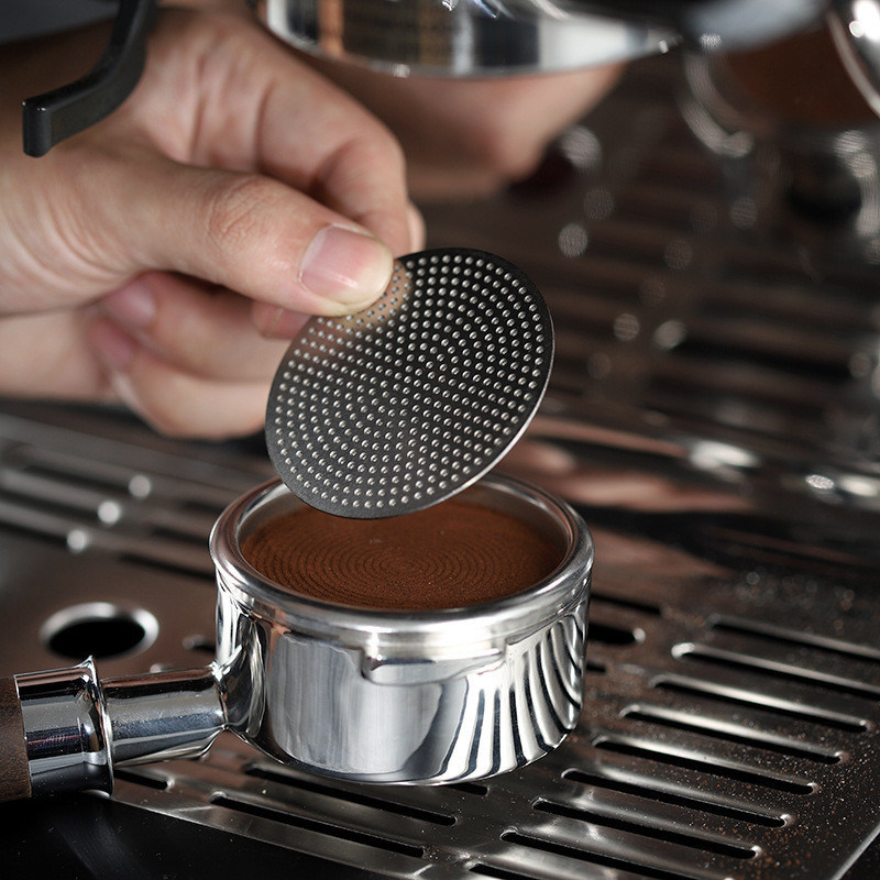 BAMBOO Επαγγελματική Barista Espresso Συσκευές Καφέ Εφοδιασμένο 51mm Stainless Steel Puck Screen