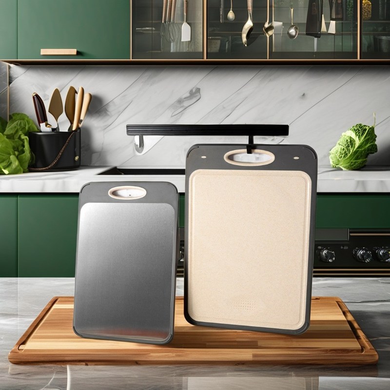 Πυκνωμένο πλαστικό πλαίσιο και οικολογικά φιλικό μπαμπού PP αντιγλιστρούμενη κοπή σανίδας για την κουζίνα απαραίτητο