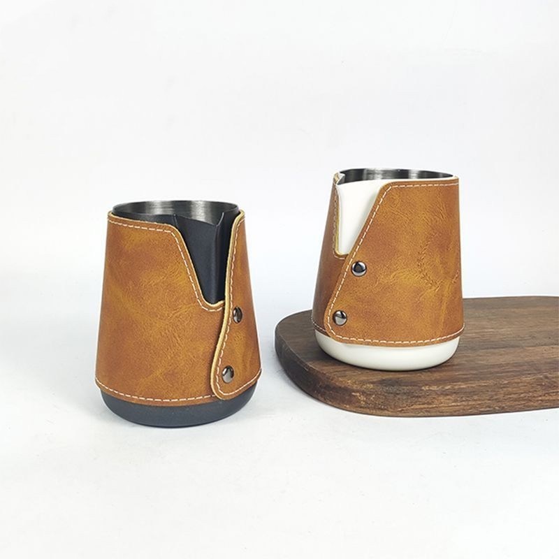 Ατσάλι από ανοξείδωτο χάλυβα 304 Σφουγγάρι για καφέ γάλα latte τέχνη και βιώσιμη Barista