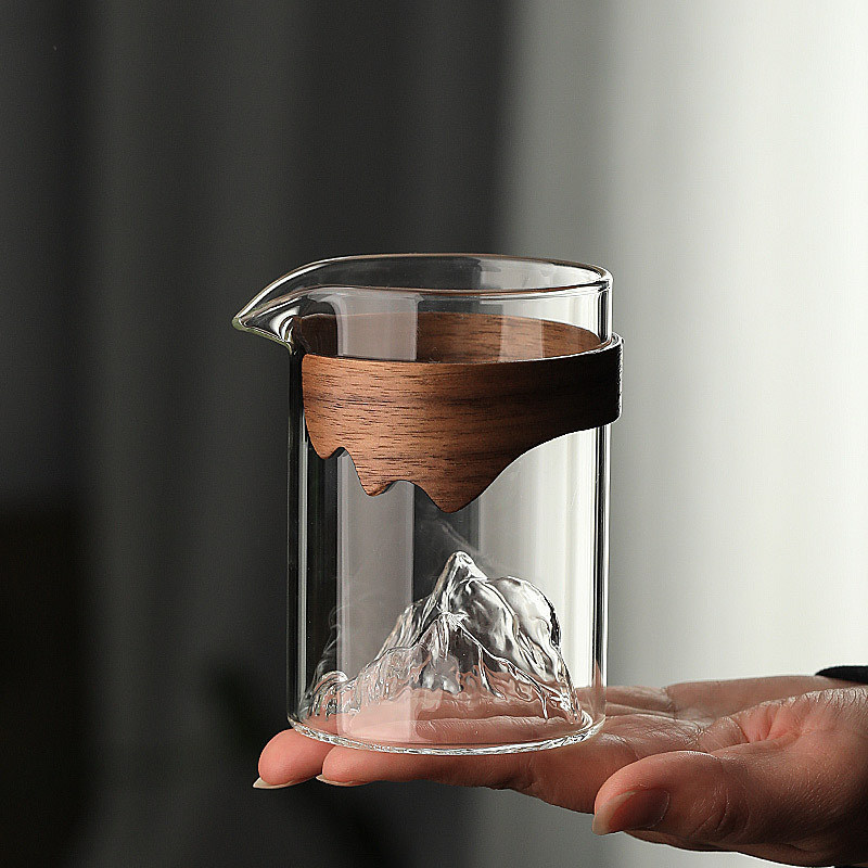 Προσαρμοσμένο κεραμικό γυάλινο φλιτζάνι για τσάι νερό γάλα καφέ 240 ml οικολογικά φιλικό σχέδιο