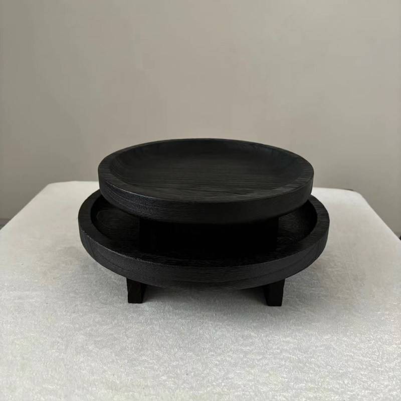 Προσαρμόσιμο εργαλείο παρουσίασης ξύλου για τηγανητά εργαλεία ζεστές κατσαρόλες πιάτα για τηγανίτες