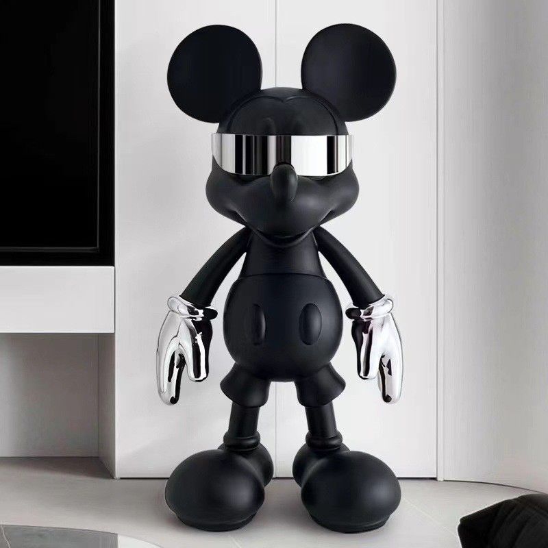 Σύγχρονα Cyberpunk Mickey Mouse Κερματικά στολίδια για το καθιστικό και το πάτωμα της βεράντας