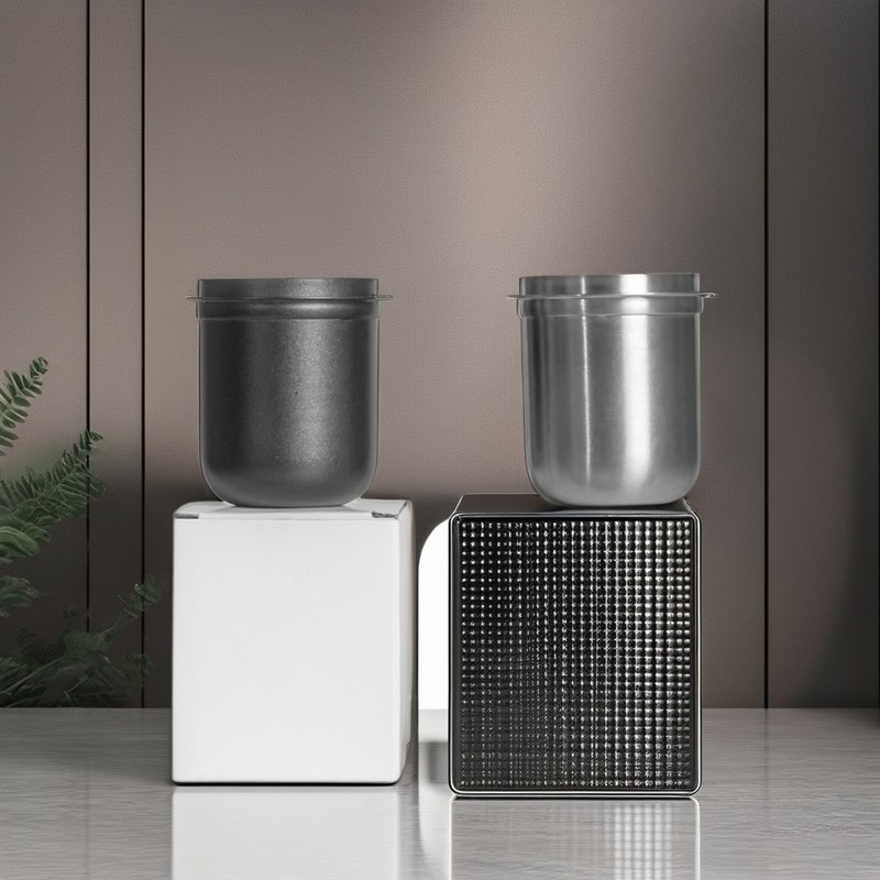 Σμιούτι μπαρ Σύγχρονο από ανοξείδωτο χάλυβα πλαστικό φλιτζάνι δοσολογίας για κουζίνα