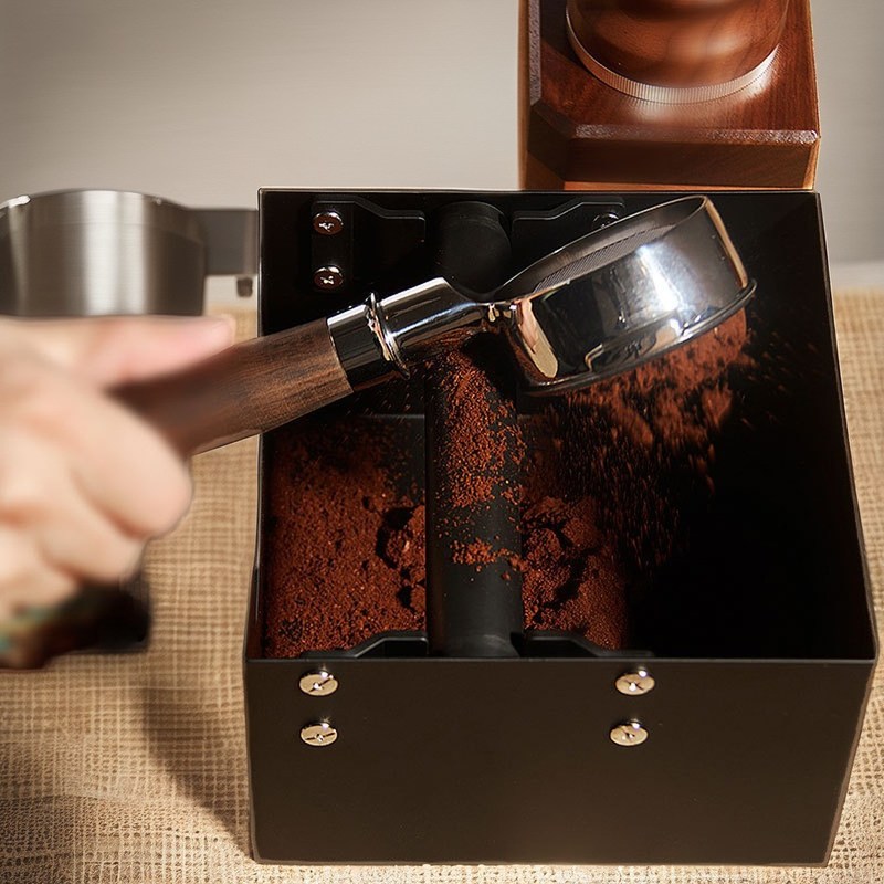 Ατσάλι αδιάβροχο κύβος καφέ Knock Box αφαιρούμενο Knock Bar αντιστροφή βάση για το σπίτι