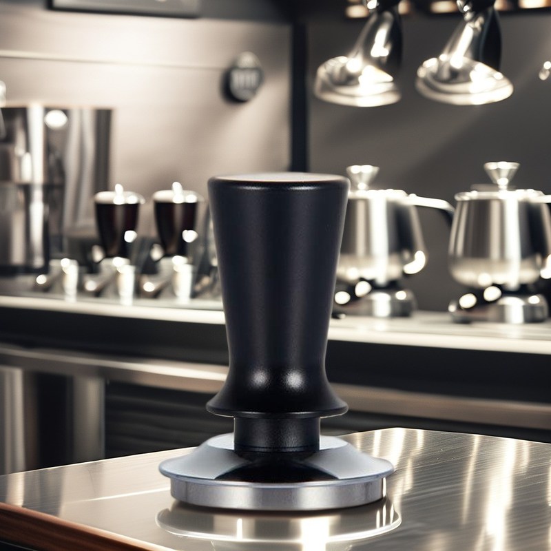 Barista Essentials Custom Αλουμινίου Σύνθετο Tamper Άνοιγμα φορτίο βαθμολογημένη πίεση