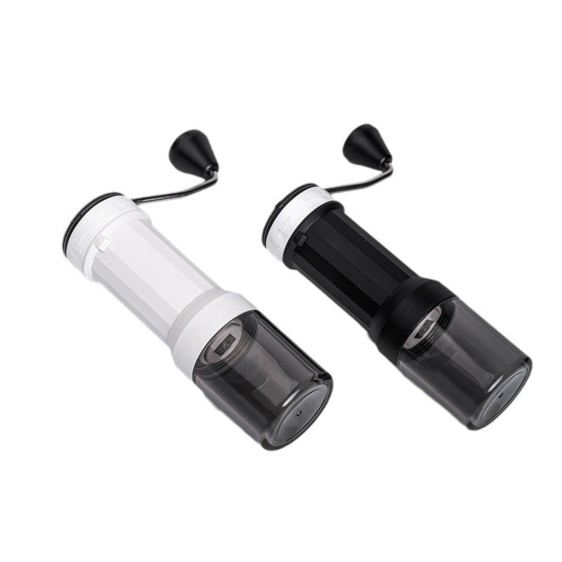 30g χωρητικότητα πλαστικό σώμα χειροκίνητο τριβέας καφέ με εξωτερική ρυθμιζόμενη κεραμική μύτη