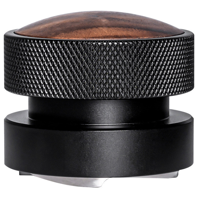 Καφετιέρες 51mm 53mm 58.35mm Walnut Wood Cap Gravitational Force Ατσάλι από ανοξείδωτο χάλυβα