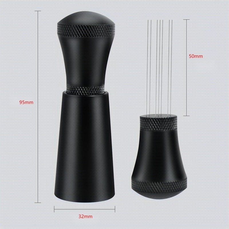 Εργαλείο αναμειγνύσεως σκόνης καφέ Φορητός διανομέας εσπρέσο από ανοξείδωτο χάλυβα με στεφάνι