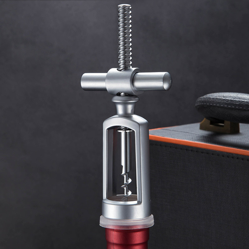 Πολυλειτουργικό ανοιχτήρα κόκκινου κρασιού από ανοξείδωτο χάλυβα