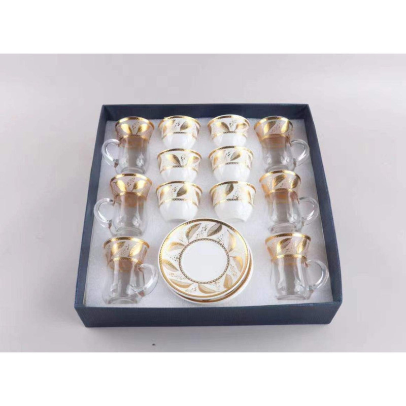 Europe Design Στυλ Εκτυπωμένη Πορσελάνη Κεραμική Γυάλινη Κούπα Πωλίδι Κουπίλι για Καφέ Τσάι